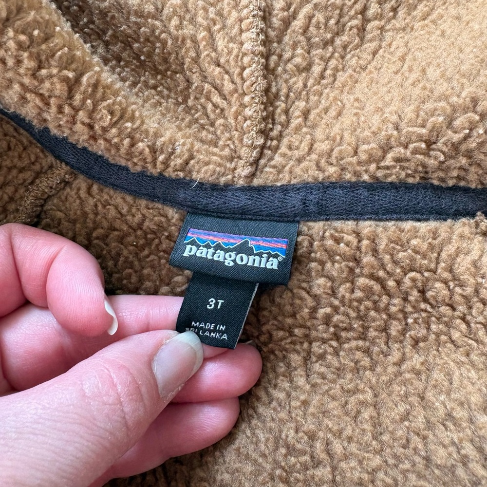 Patagonia Rare Color Baby Retro Pile Jacket size 3T - Picture 4 of 6
